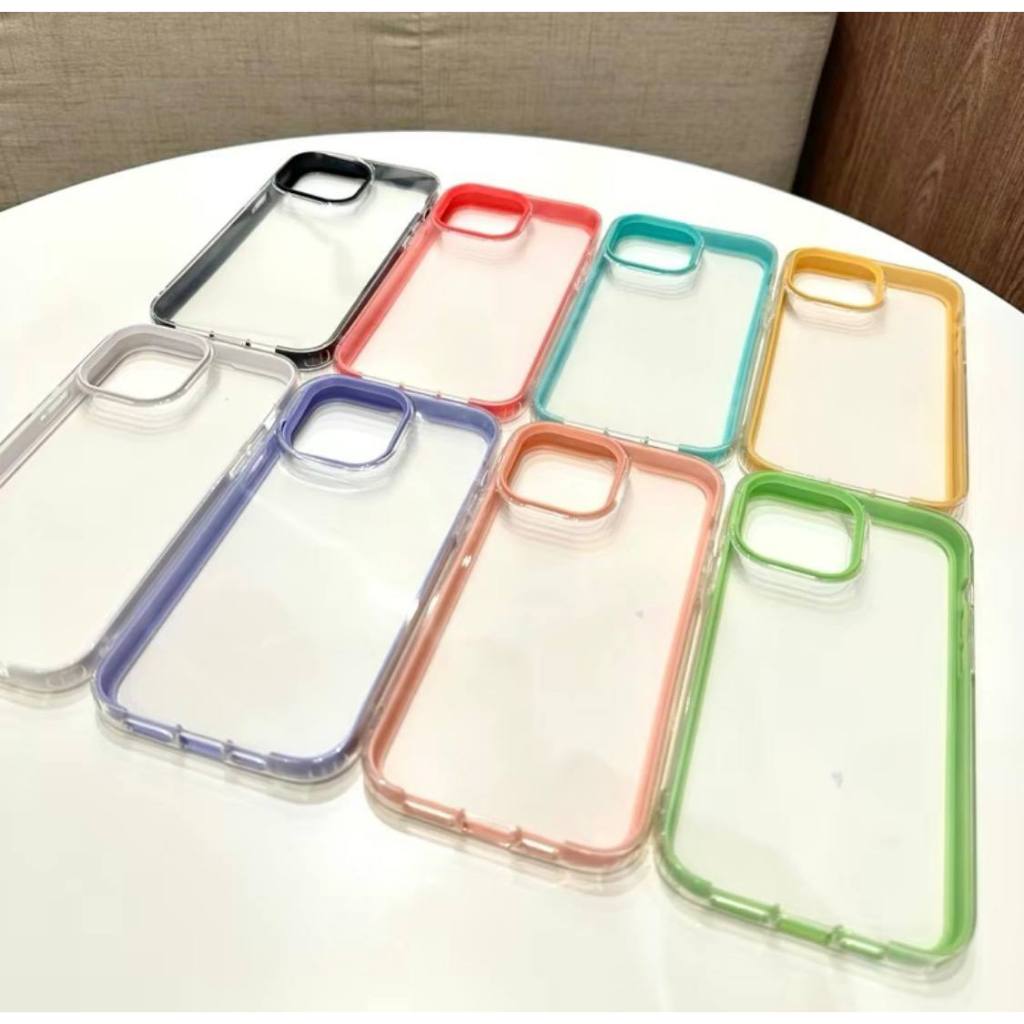 Capinha 3 em 1 Protetora Transparente para Samsung A12 J4 CORE A10S A11 A10 M10 A02S A03S A02 M02 A01 A05 A05S A04S A04