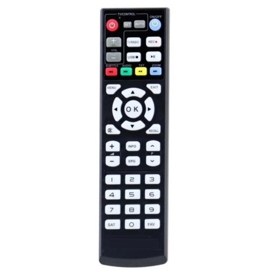 Controle Remoto GLOBAL SAT GS120 Pro GS130 GS240 Pró Max GS260 HDTV TVs |Reposição|
