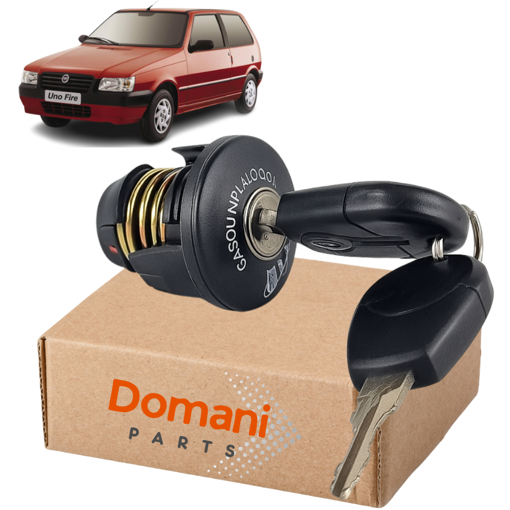 Tampa de combustível Fiat Uno G1 Flex 2005 à 2013 com chave em Oferta na Shopee