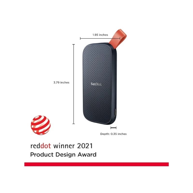 HD SSD 2TB externo SanDisk 800MB/S