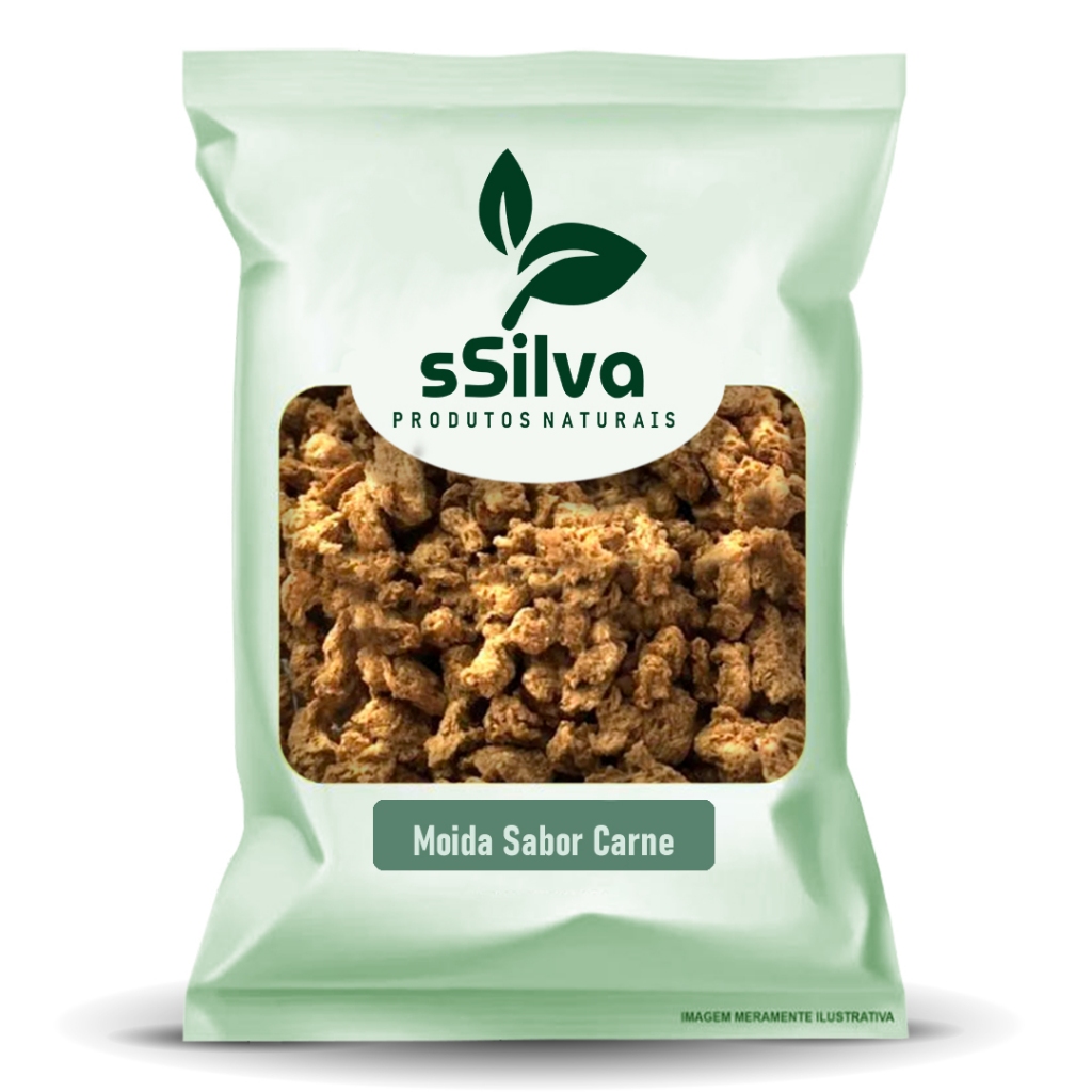 Proteína de Soja Texturizada Moída Sabor Carne – Fonte Vegetal de Proteína