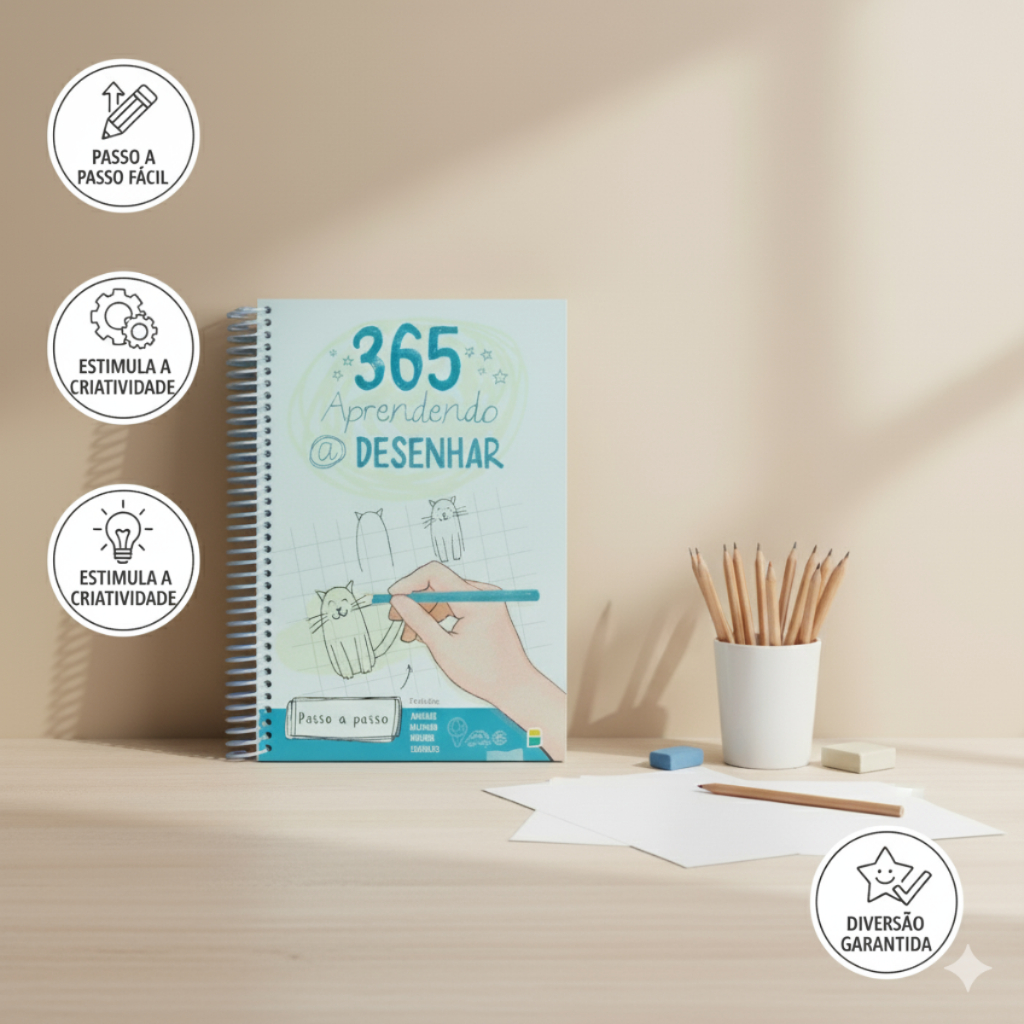 Livro 365 Aprendendo a Desenhar