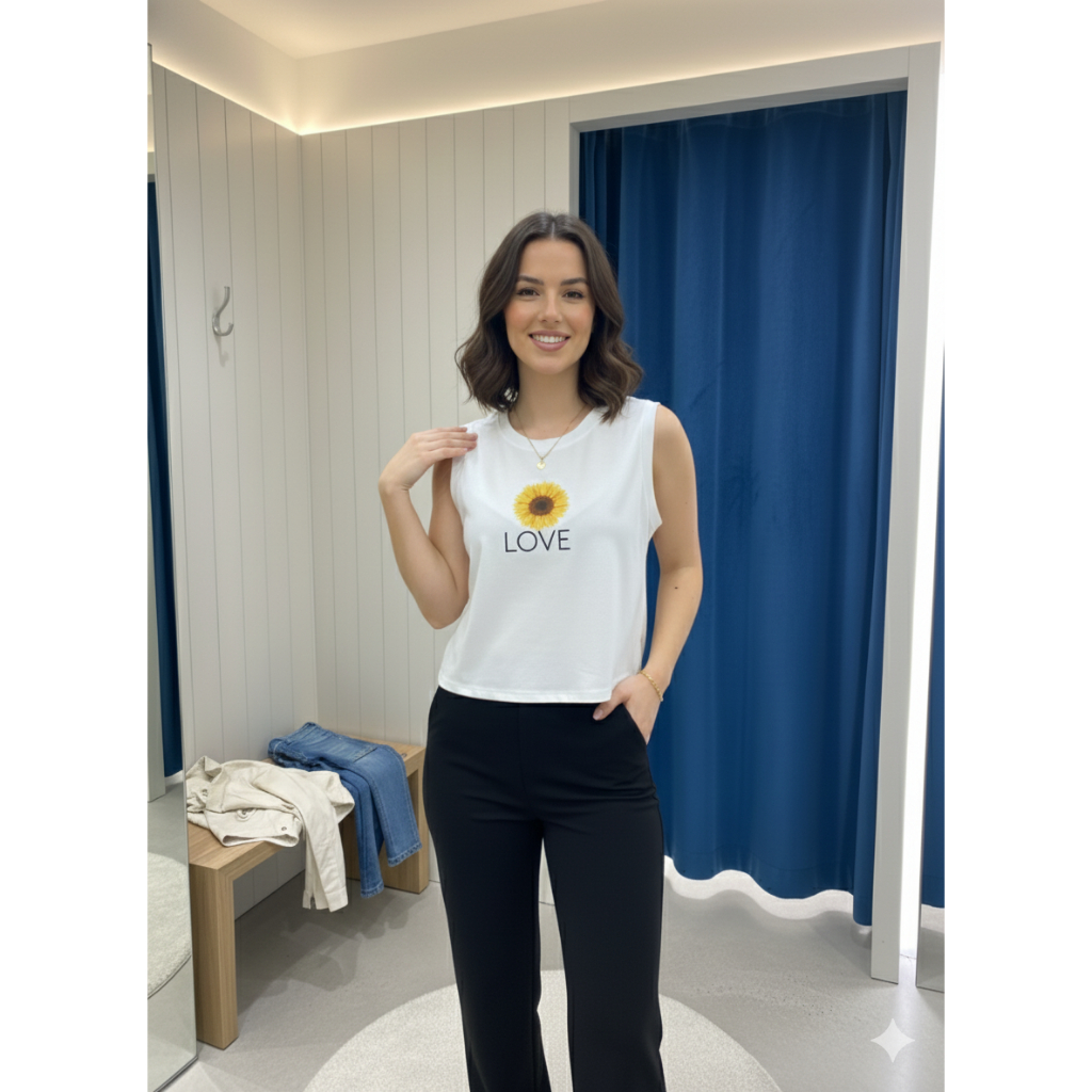 T-Shirt Feminina Oversized Básica Algodão Estilosa e Confortável- envio imediato