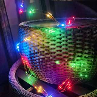 Fio De Liga Prata Cascata 3M 300 Leds Fairy Light Cordao Luz de natal Bivolt
