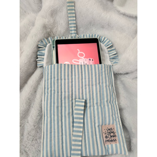 Bolsa babado case porta iPad tablet Samsung em Oferta na Shopee