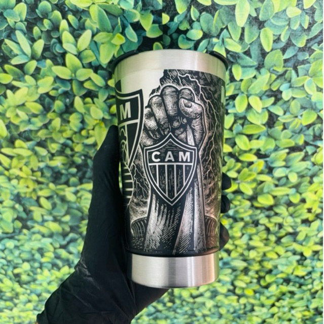 COPO TÉRMICO GALO personalizado a laser  360º Graus 473 ML PREMIUM em Oferta na Shopee