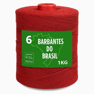 Barbante Barbantes do Brasil Colorido Nr 6  Nr 8 1Kg 1014m e 885m - Cores - Tricô / Crochê em Oferta na Shopee