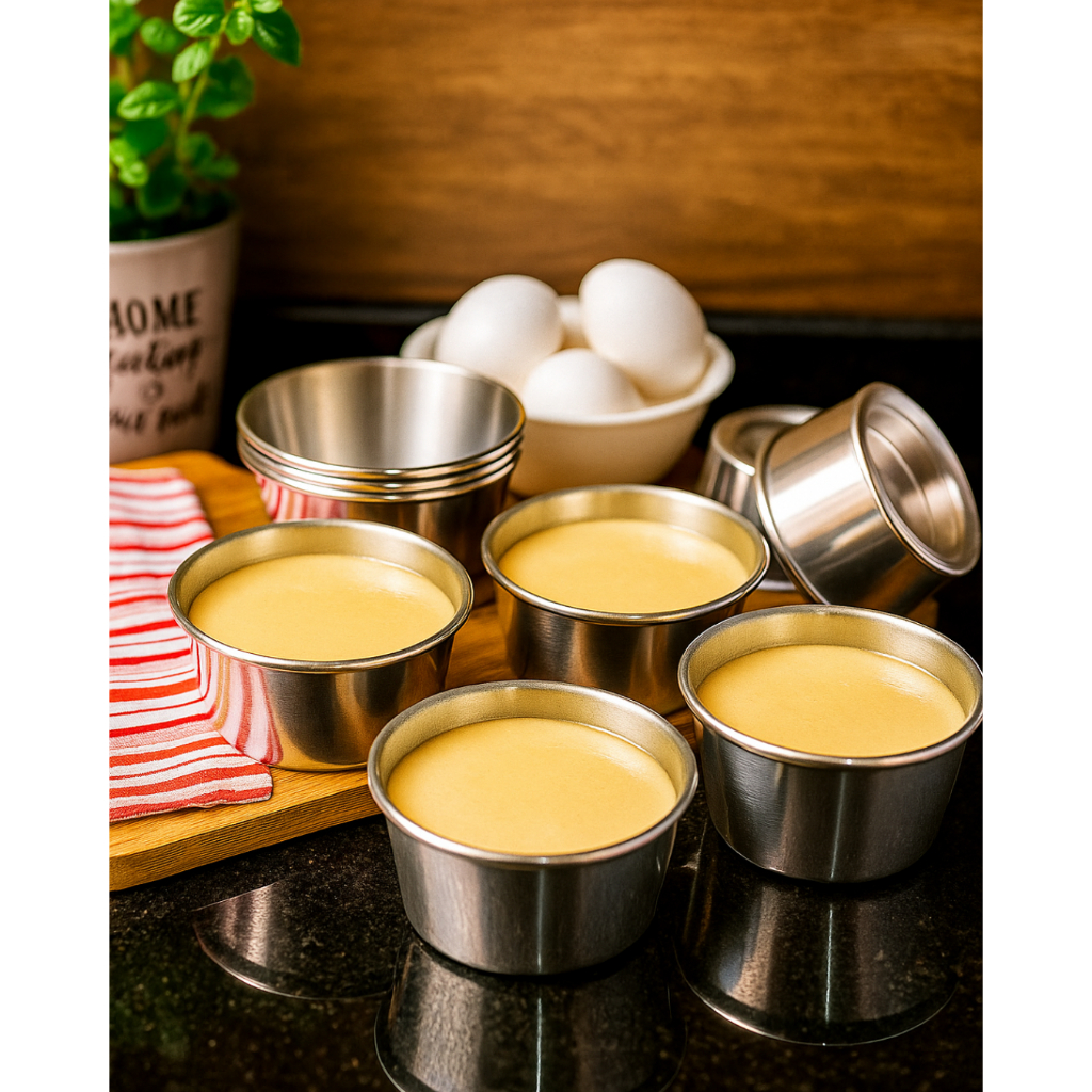 Kits Mini Forma Forminha 200ml Ballerine N10 Bolo Piscininha Confeitaria Alumínio Polido Escovado