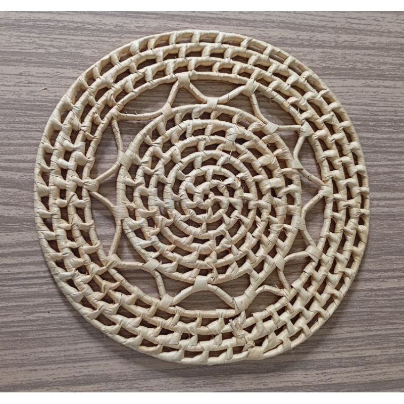 Descanso souplast supla 25cm redondo em formato de estrela em Oferta na Shopee