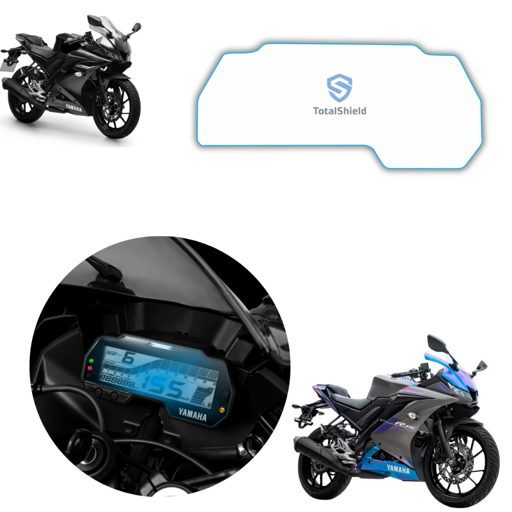 Acessório Protetor De Tela display R-15 Película Painel Anti-risco Yamaha R15 Proteção Velocímetro