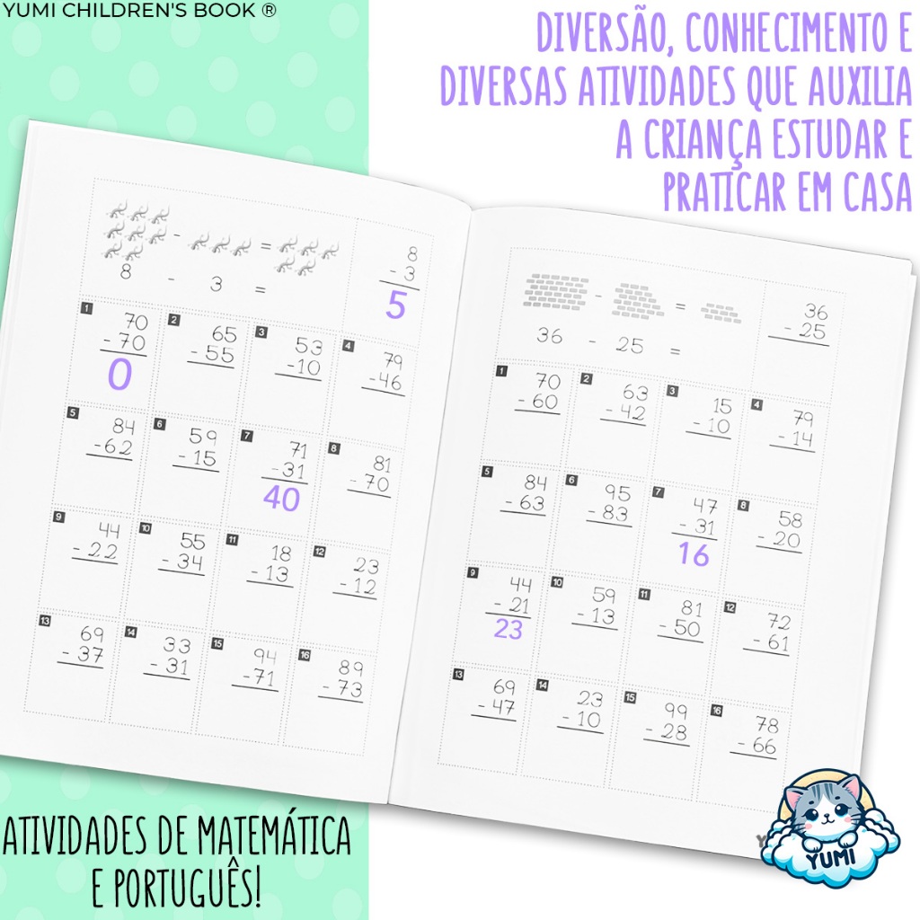 Livro Infantil Educativo Ensino Fundamental 2°ano - Exercícios De Alfabetização, Matemática, Caligrafia · foto 2