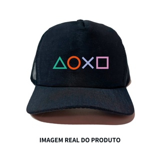 Boné Logo Playstation Capuz Play Chapéu Telinha Ps Oferta em Oferta na Shopee