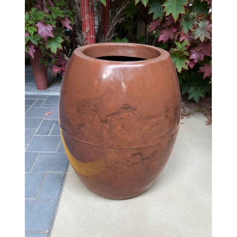 VASO PARA PLANTAS DE POLIETILENO MODELO VASO OVAL G em Oferta na Shopee