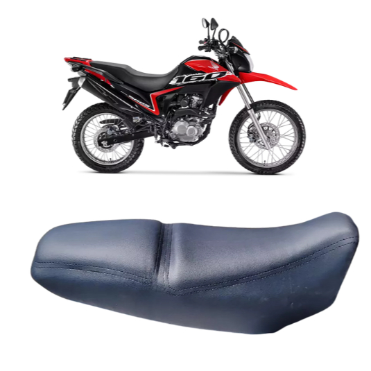 Capa Confort Para Banco de Moto Honda Bros em Oferta na Shopee