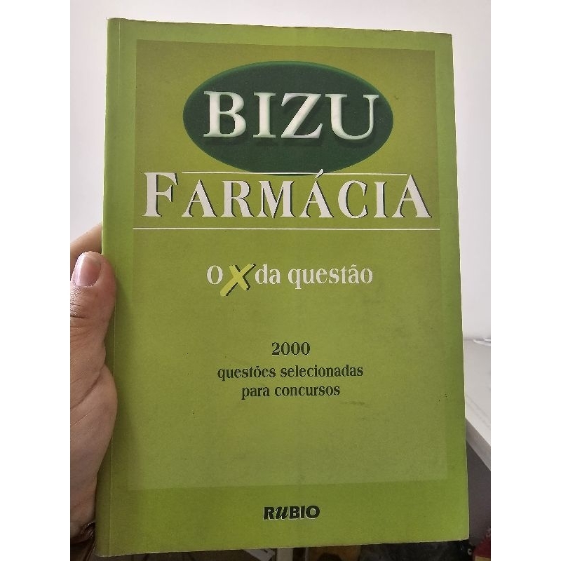 Livro Bizu de farmácia