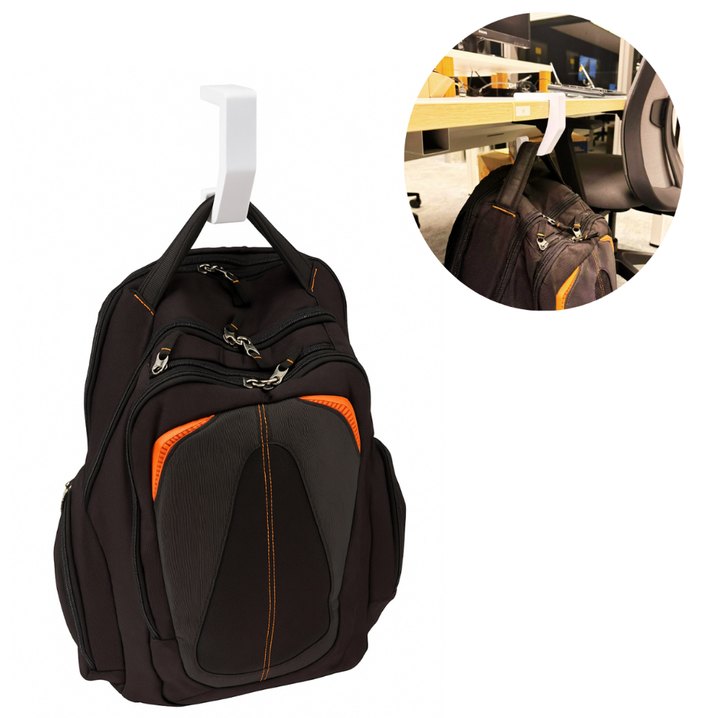 Suporte Para Bolsa Mochila De Mesa Plástico