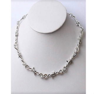 colar arame farpado punk gargantilha gótica em Oferta na Shopee