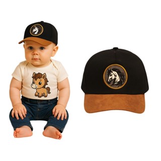 Boné Country Bebê Infantil Menino Cowboy Rodeio Sertanejo Festa Junina em Oferta na Shopee
