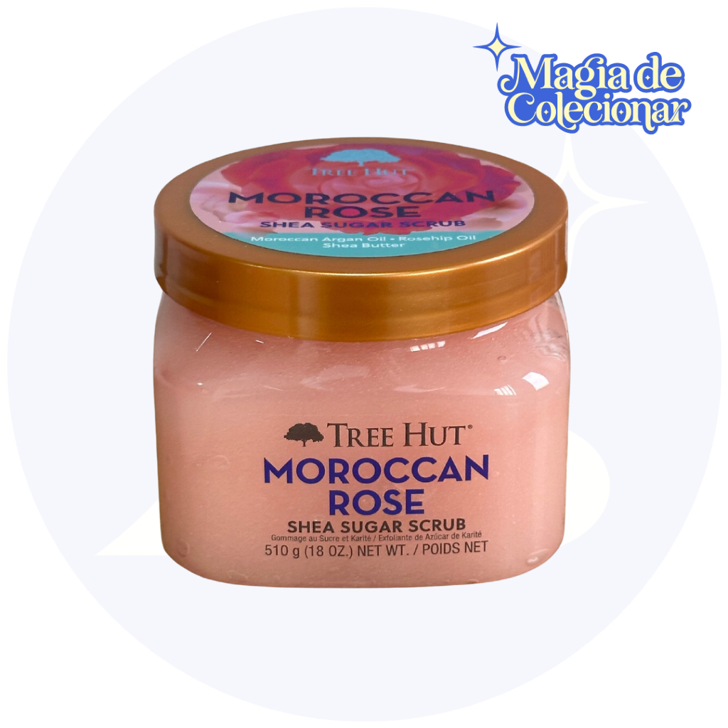Esfoliante Importado Tree Hut Shea Sugar Scrub - Moroccan Rose!