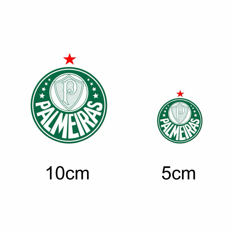 Escudo logotipo do palmeiras em termocolante para personalizar tecidos