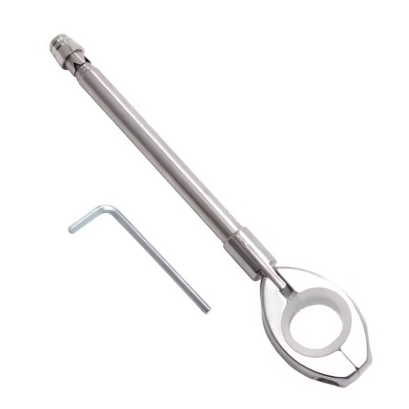 Antena Corta Pipa CROMADA Antena De Moto Anteninha Retratil Inox