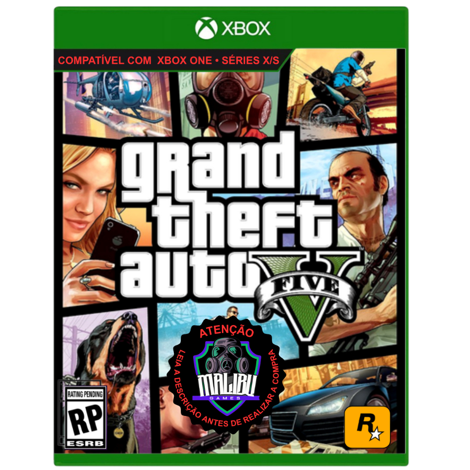 Grand Theft Auto 5 GTA V Xbox One - Series X/S (LEIA A DESCRIÇÃO❗️)