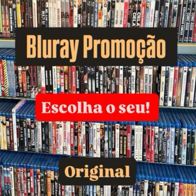 FIlmes Bluray Promoção - Original - Locadora - Lote Escolha o Seu!