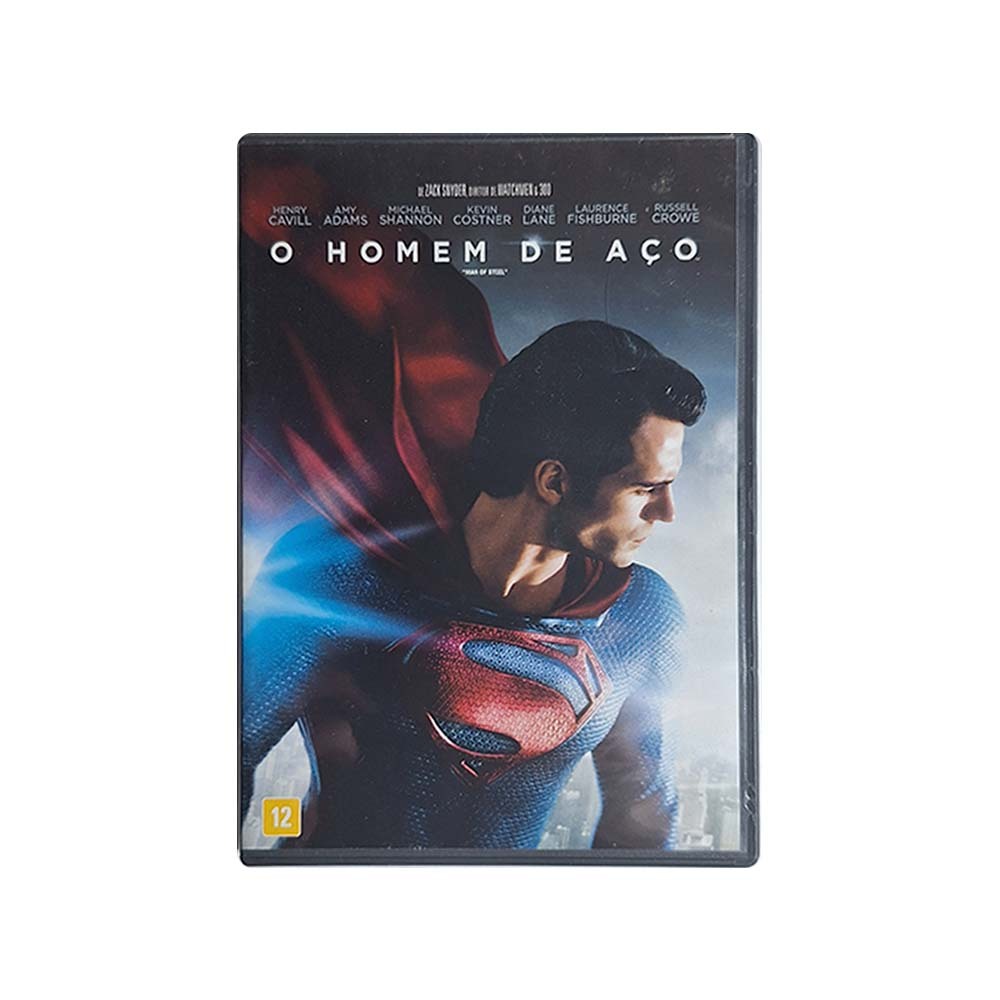 Dvd O Homem De Aço - Superman - Dc | Original | Frete Grátis