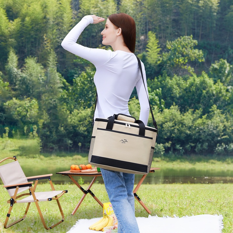 Bolsa Térmica Grande e Portátil para Marmita com Alça Ideal para o Uso Diário