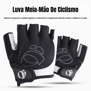 Luva de Ciclismo de Dedo Corto Leve com Ventilação: Protege as Mãos e Garante Conforto em Oferta na Shopee