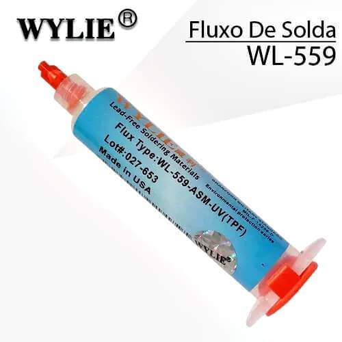 Fluxo De Solda Pastoso 10cc Wl-559