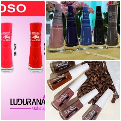 Kit 10/24 Esmaltes Bellia e Ludurana