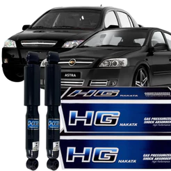 Par Amortecedor Traseiro Nakata Gm Astra 1.8 8v 2.0 16v 1998 á 2012