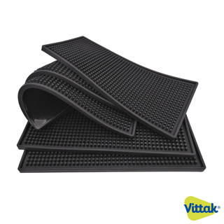 Vittak Tapete Escorredor De Louça Silicone Antiderrapante Porta Copo Prato Talher BarMen Drink Bar 30x15cm e 30x45cm em Oferta na Shopee