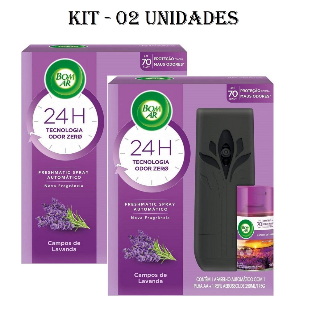 Bom Ar Automático Freshmatic Aparelho + Refil (250ml) em Oferta na Shopee