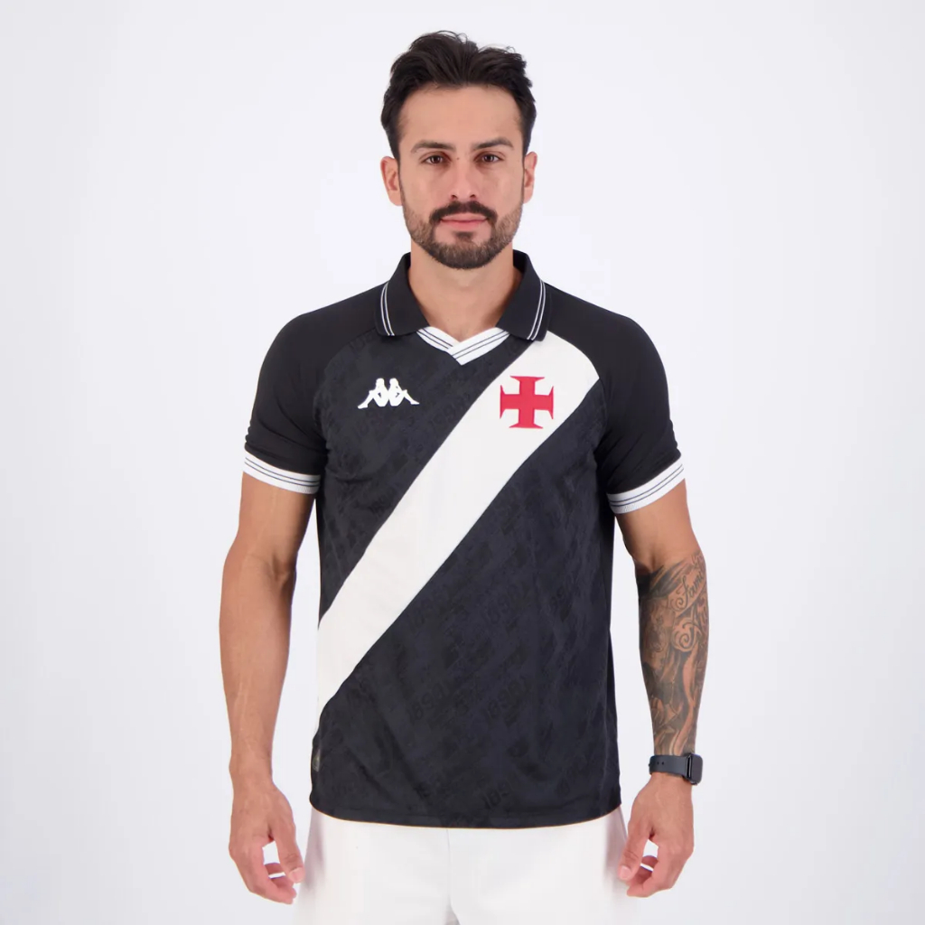 Camisa Kappa Vasco I 2025 em Oferta na Shopee