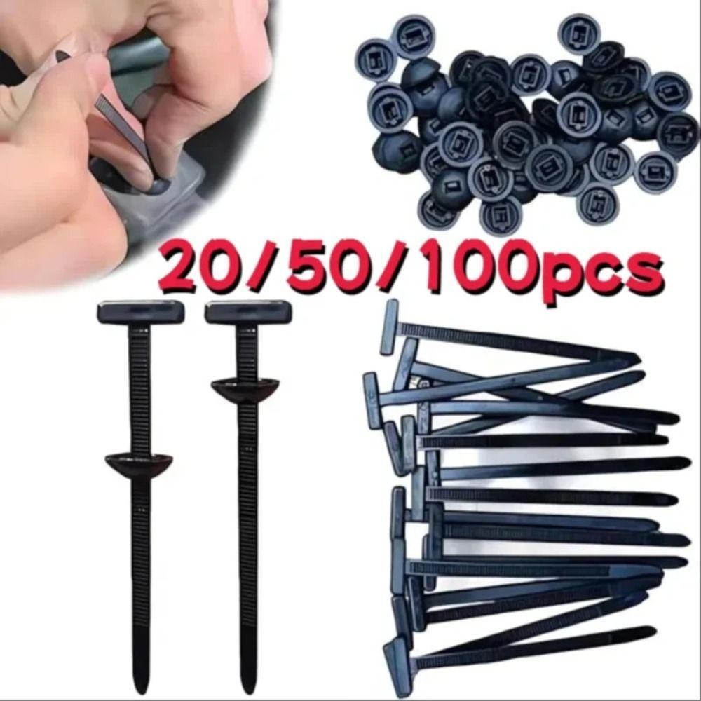 Presilhas Fixadoras Automotivas Universal Plástico Painel Carro 20/50/100 Peças