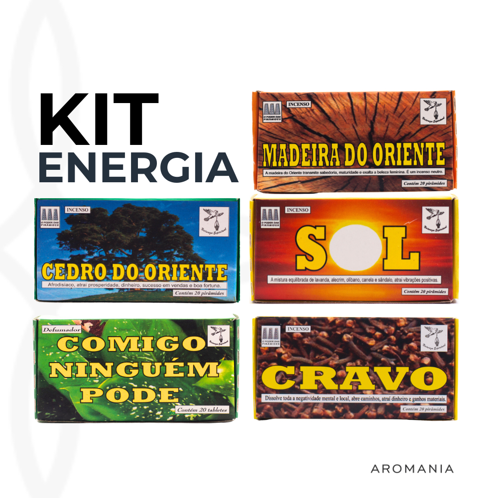 5 Caixas de Defumador Espiritual – Ritual Completo de Limpeza Energética e Proteção Espiritual