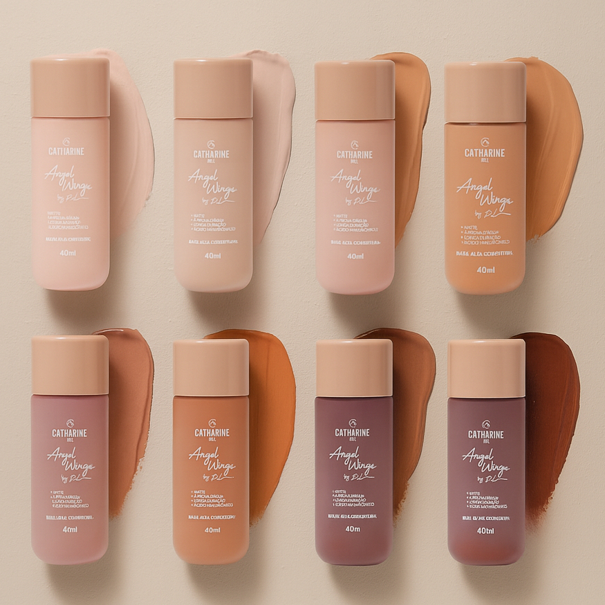Base Alta Cobertura Angel Wings by Pri Lessa - Catharine Hill