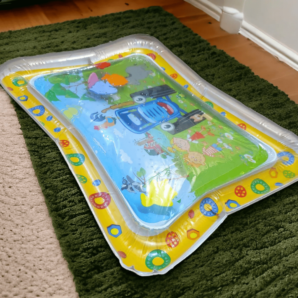 Tapete de Água Para Crianças Fundo Carros Mar Diversão Bebês Mar  Tummy Timme em Oferta na Shopee