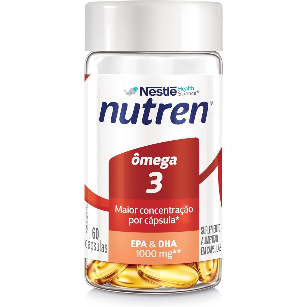 Suplemento Alimentar Nutren Ômega 3 - 60 cápsulas em Oferta na Shopee