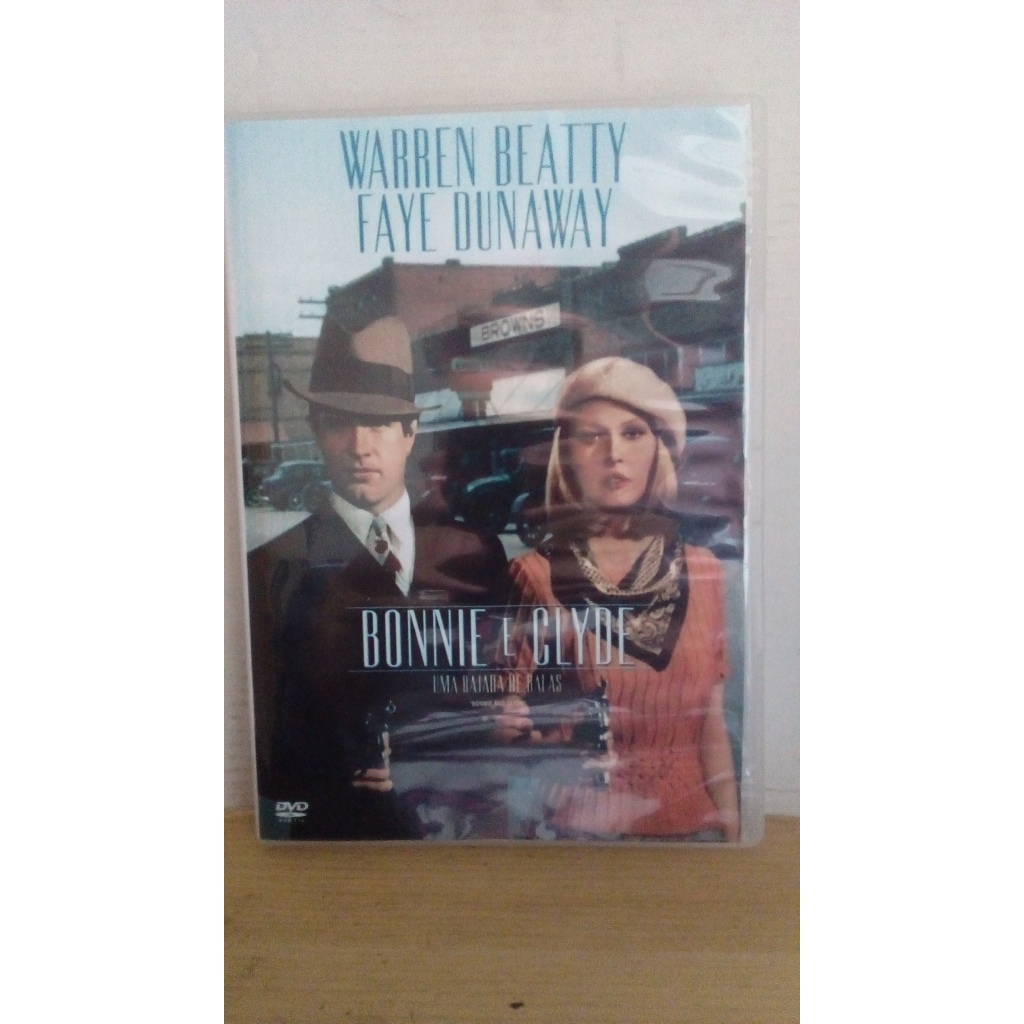 DVD Bonnie e Clyde - Uma Rajada de Bala 1967 Dublado/Dual Áudio HD1080p