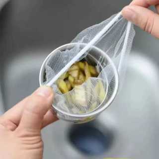 Kit 100 Rede Para Pia Filtro De Lixo De Malha Descartável Para Pia/Ralo De Pia em Oferta na Shopee