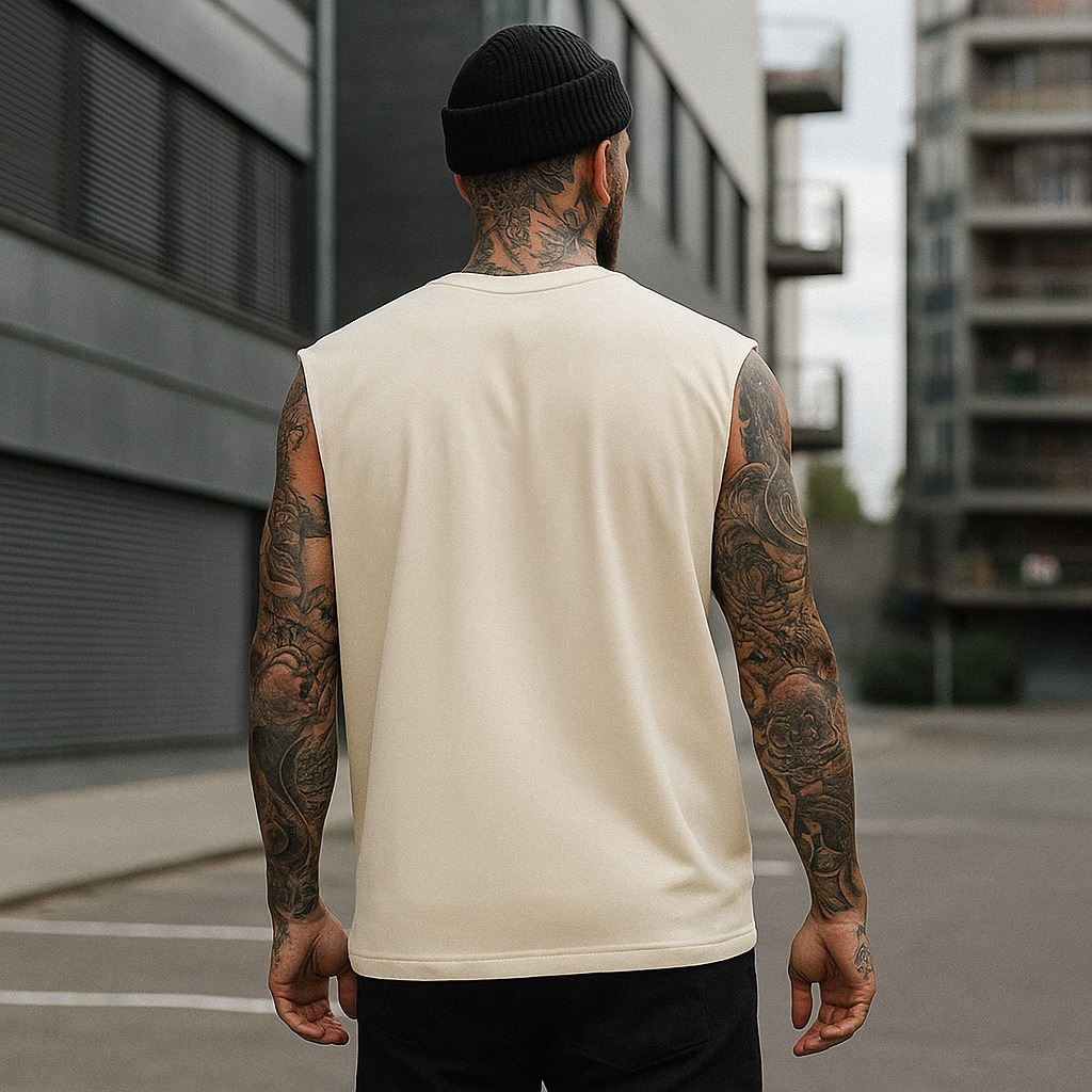 Regata Oversized Masculina Tendencia Moda Verão Camiseta Regata Larga E estilosa Streetwear Barata Promção Envio Rapido