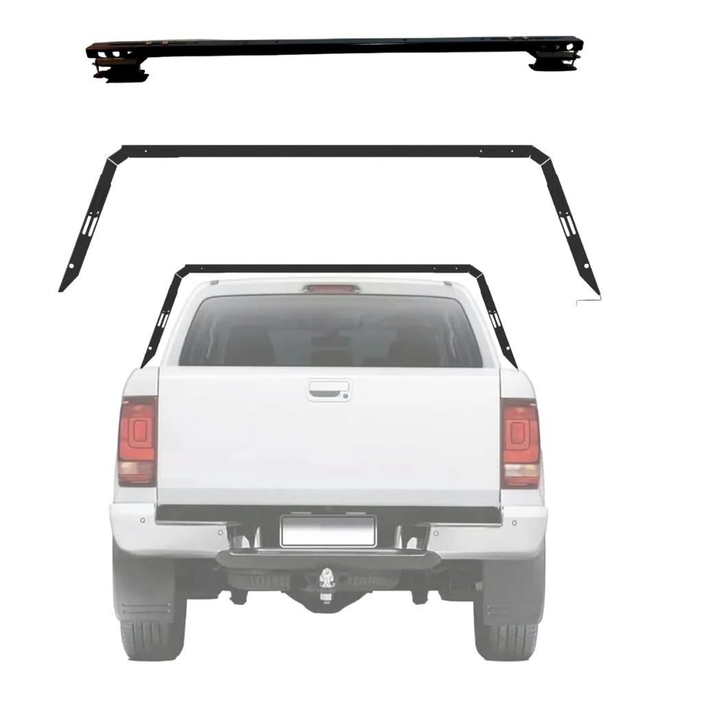 Rack De Caçamba Vw Amarok 2012 A 2024 + Rack De Teto