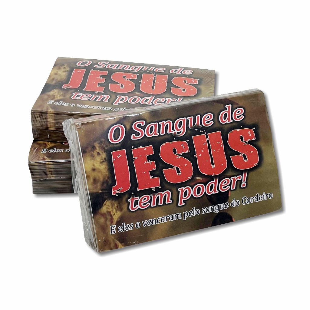 100 Envelopes Para Dízimos Ofertas Propósitos O Sangue de Jesus Tem Poder