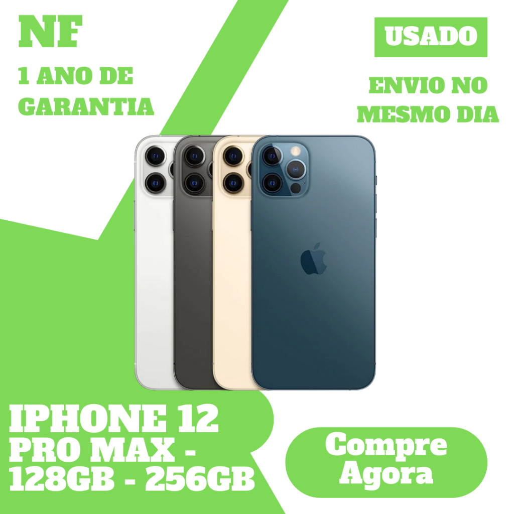 iPhone 12 Pro Max 512gb em Oferta | Shopee 2025
