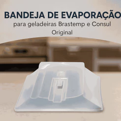 Bandeja de Evaporação Geladeira Consul Recipiente Coletor de Água Reposição