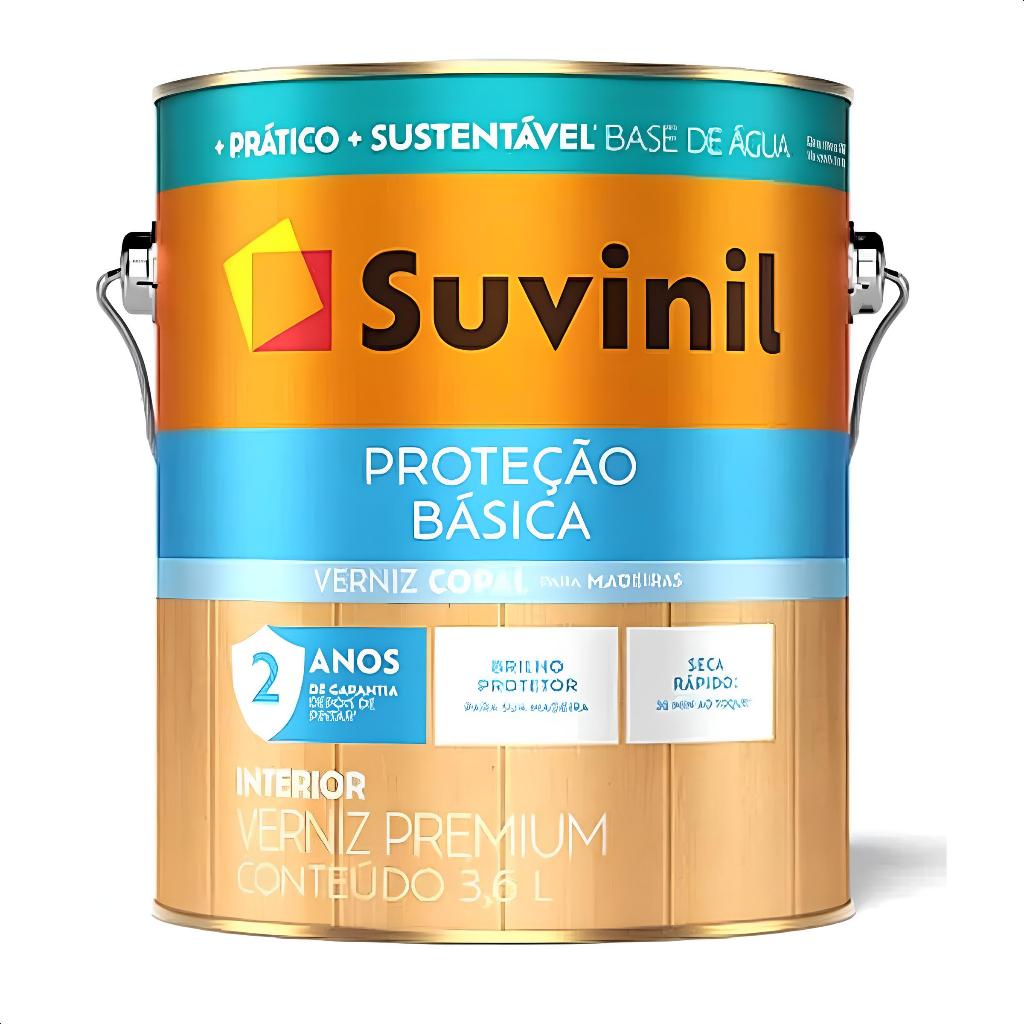 Verniz Copal Proteçãõ Básica Brilho Suvinil 3,6l em Oferta na Shopee