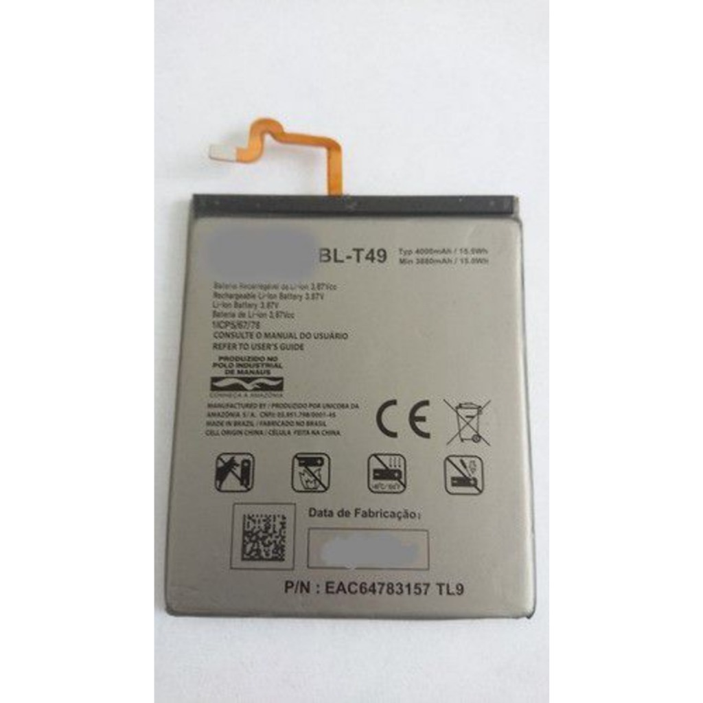 Bate-ira BL-T49 Original Compatível K41s K410 K51s K510 K61 Q630 4000mAh